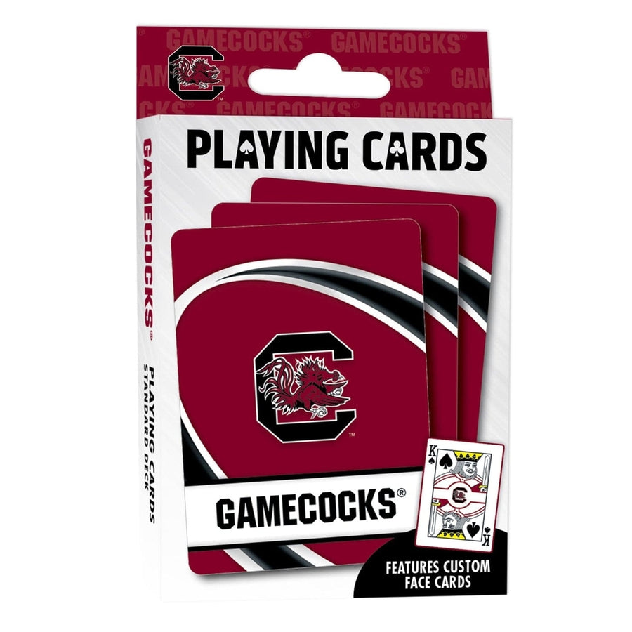 South Carolina Gamecocks Playing Cards 54 Card Deck NCAA Team Cards Image 1