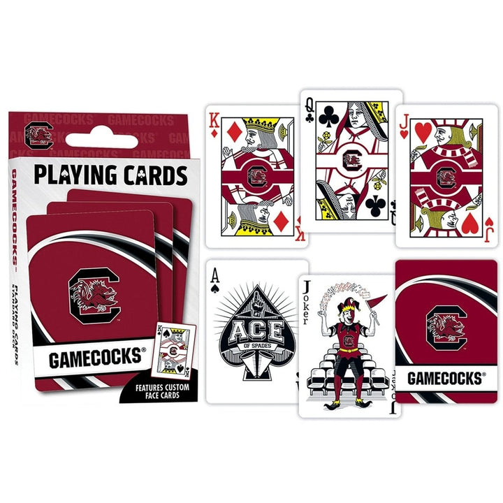 South Carolina Gamecocks Playing Cards 54 Card Deck NCAA Team Cards Image 3