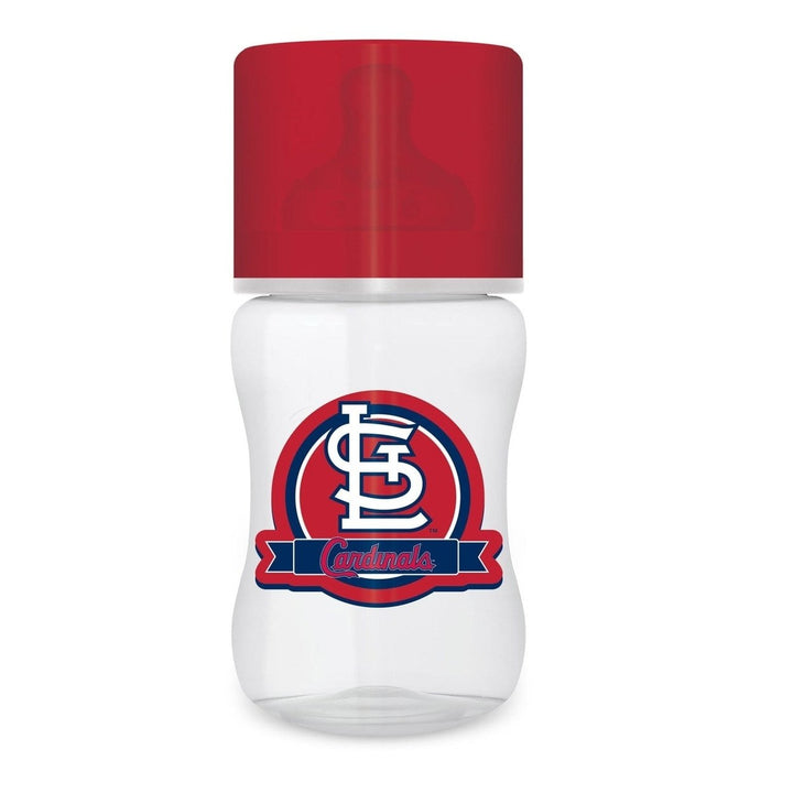 St. Louis Cardinals Baby Bottle 9oz BPA-free Silicone Nipple Infant Bottle Image 1