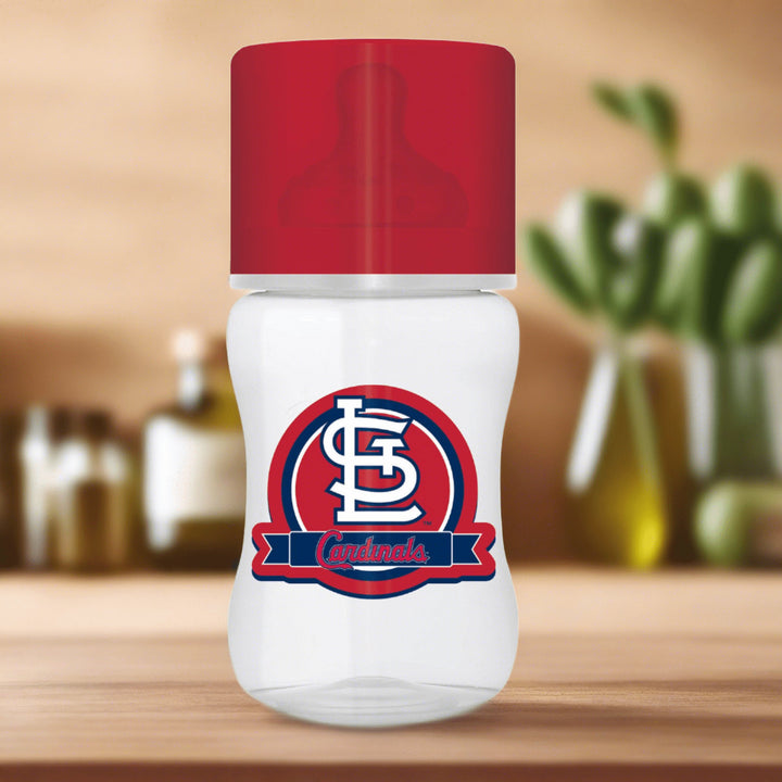 St. Louis Cardinals Baby Bottle 9oz BPA-free Silicone Nipple Infant Bottle Image 3