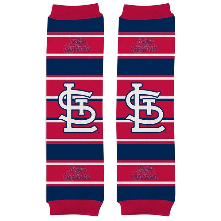 St. Louis Cardinals Baby Leg Warmers Infant Toddler Cotton Blend 9-35 lbs Image 1