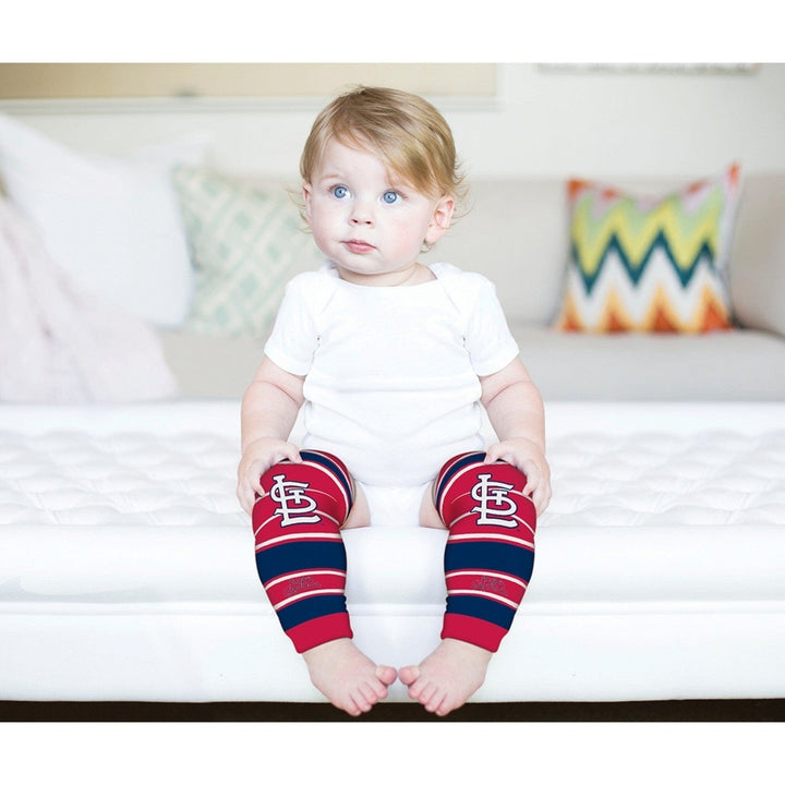 St. Louis Cardinals Baby Leg Warmers Infant Toddler Cotton Blend 9-35 lbs Image 4