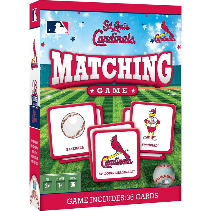 St. Louis Cardinals Matching Game MLB Memory Game Family Fun Kids Adults Image 1