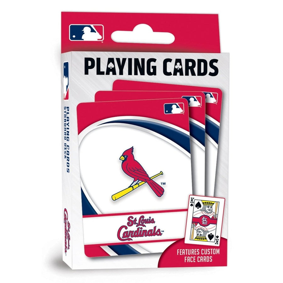 St. Louis Cardinals Playing Cards 54 Card Deck Officially Licensed MLB Team Image 1