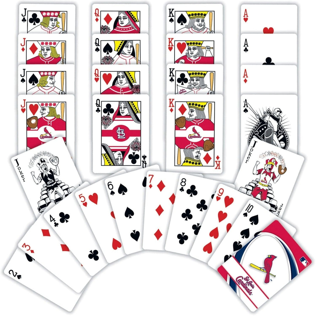 St. Louis Cardinals Playing Cards 54 Card Deck Officially Licensed MLB Team Image 2