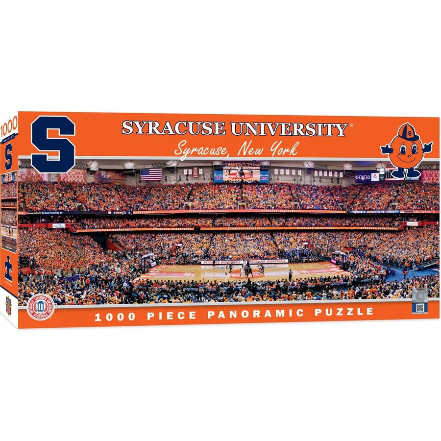 Syracuse Orange 1000 Piece Panoramic Jigsaw Puzzle Carrier Dome Stadium Image 1