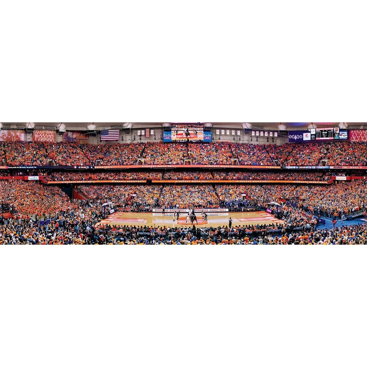 Syracuse Orange 1000 Piece Panoramic Jigsaw Puzzle Carrier Dome Stadium Image 2