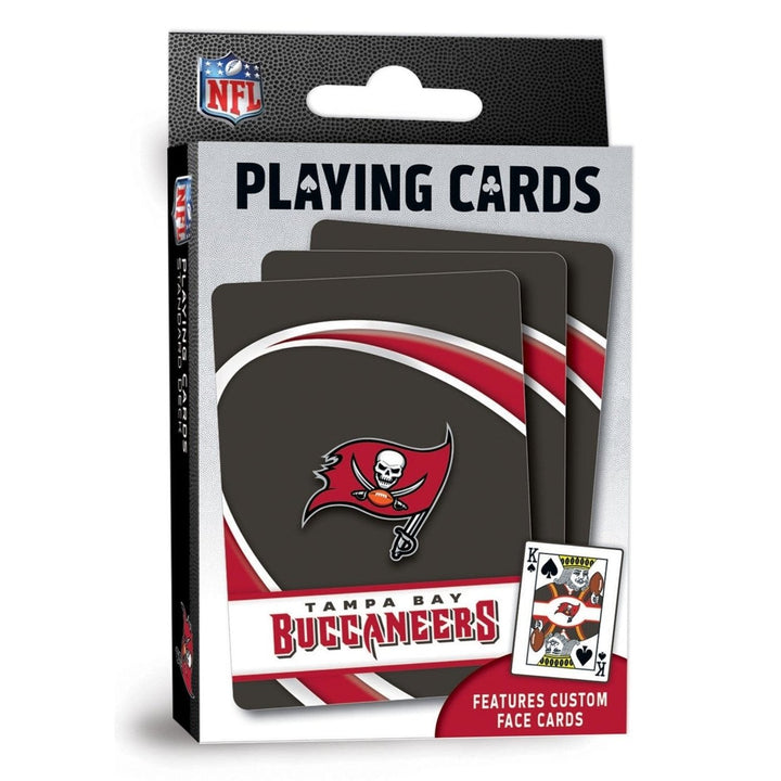 Tampa Bay Buccaneers Playing Cards 54 Card Deck Official NFL Team Deck Image 1