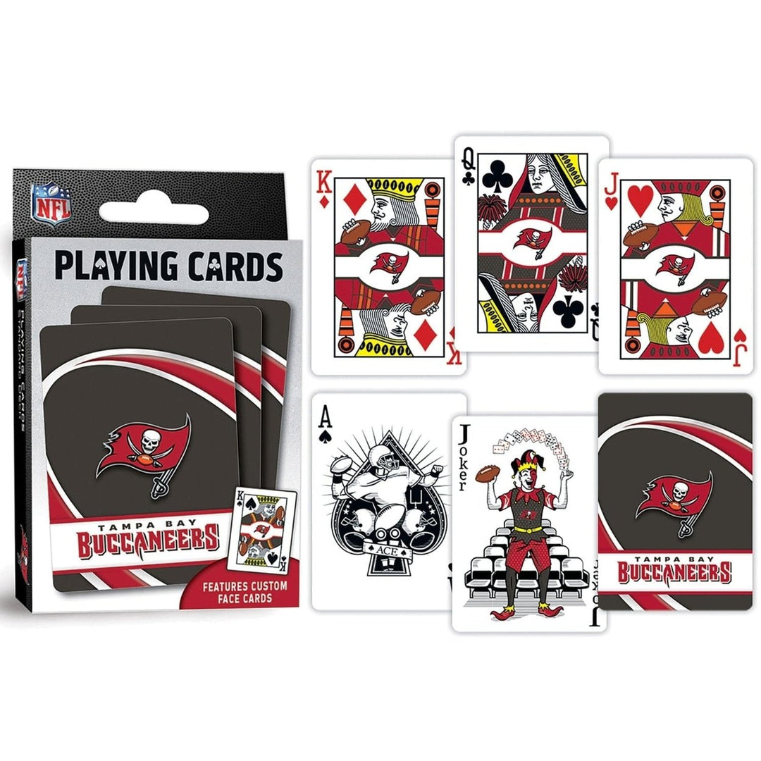 Tampa Bay Buccaneers Playing Cards 54 Card Deck Official NFL Team Deck Image 3