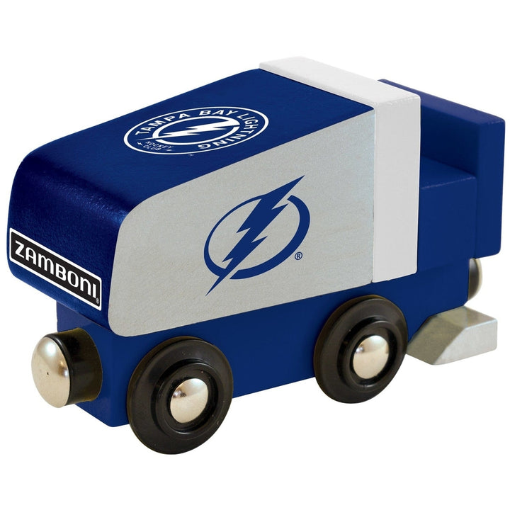 Tampa Bay Lightning Toy Zamboni Train Engine Image 1