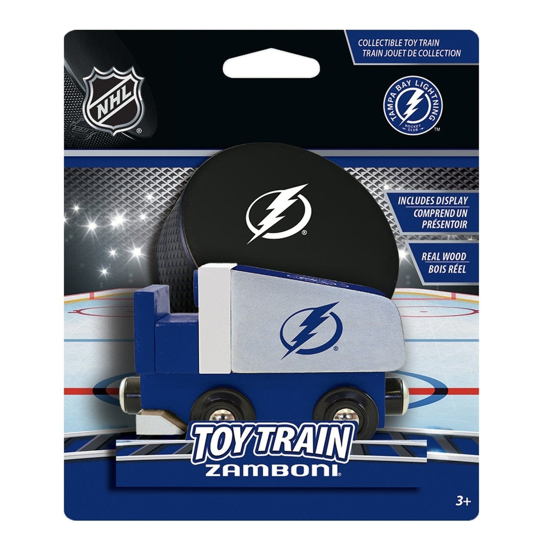 Tampa Bay Lightning Toy Zamboni Train Engine Image 2