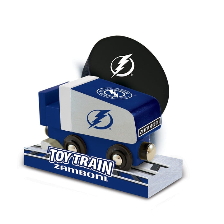 Tampa Bay Lightning Toy Zamboni Train Engine Image 4