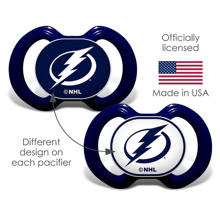 Tampa Bay Lightning - Pacifier 2-Pack Image 4