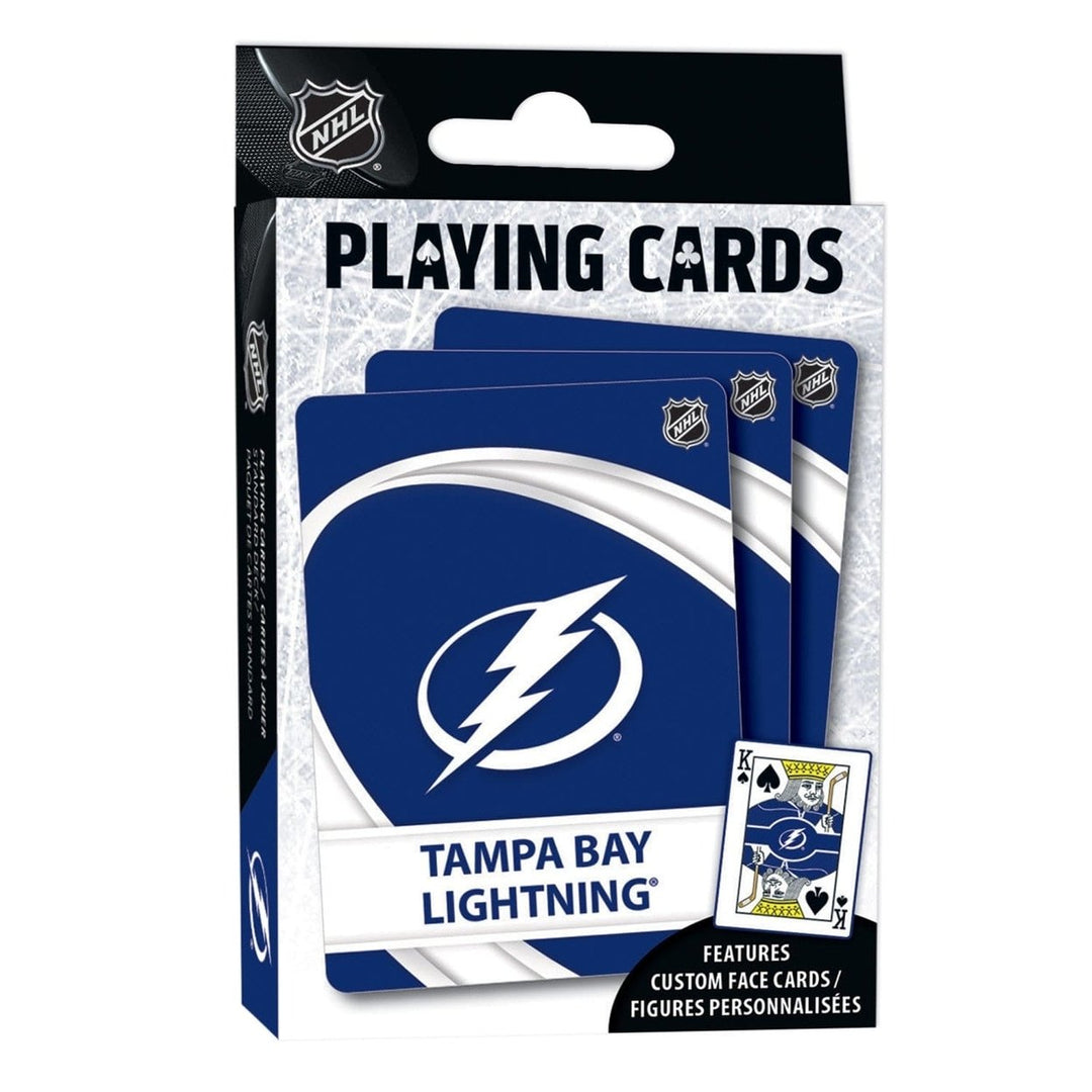 Tampa Bay Lightning Playing Cards - 54 Card Deck Image 1