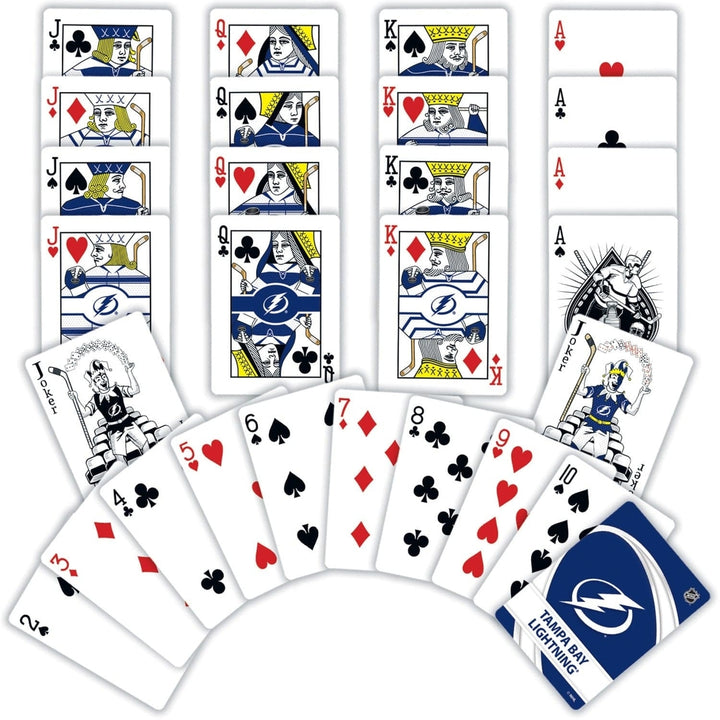 Tampa Bay Lightning Playing Cards - 54 Card Deck Image 2