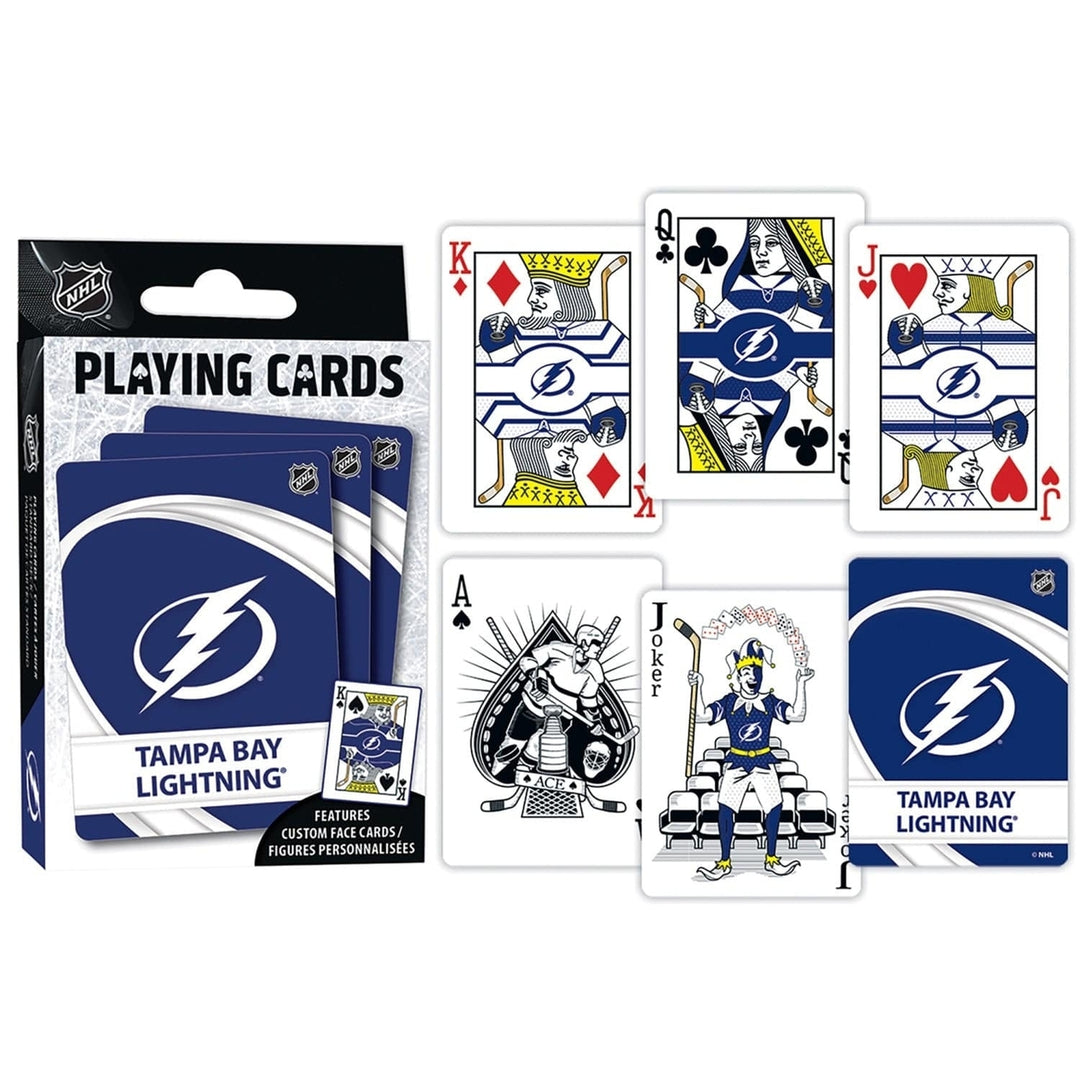 Tampa Bay Lightning Playing Cards - 54 Card Deck Image 3