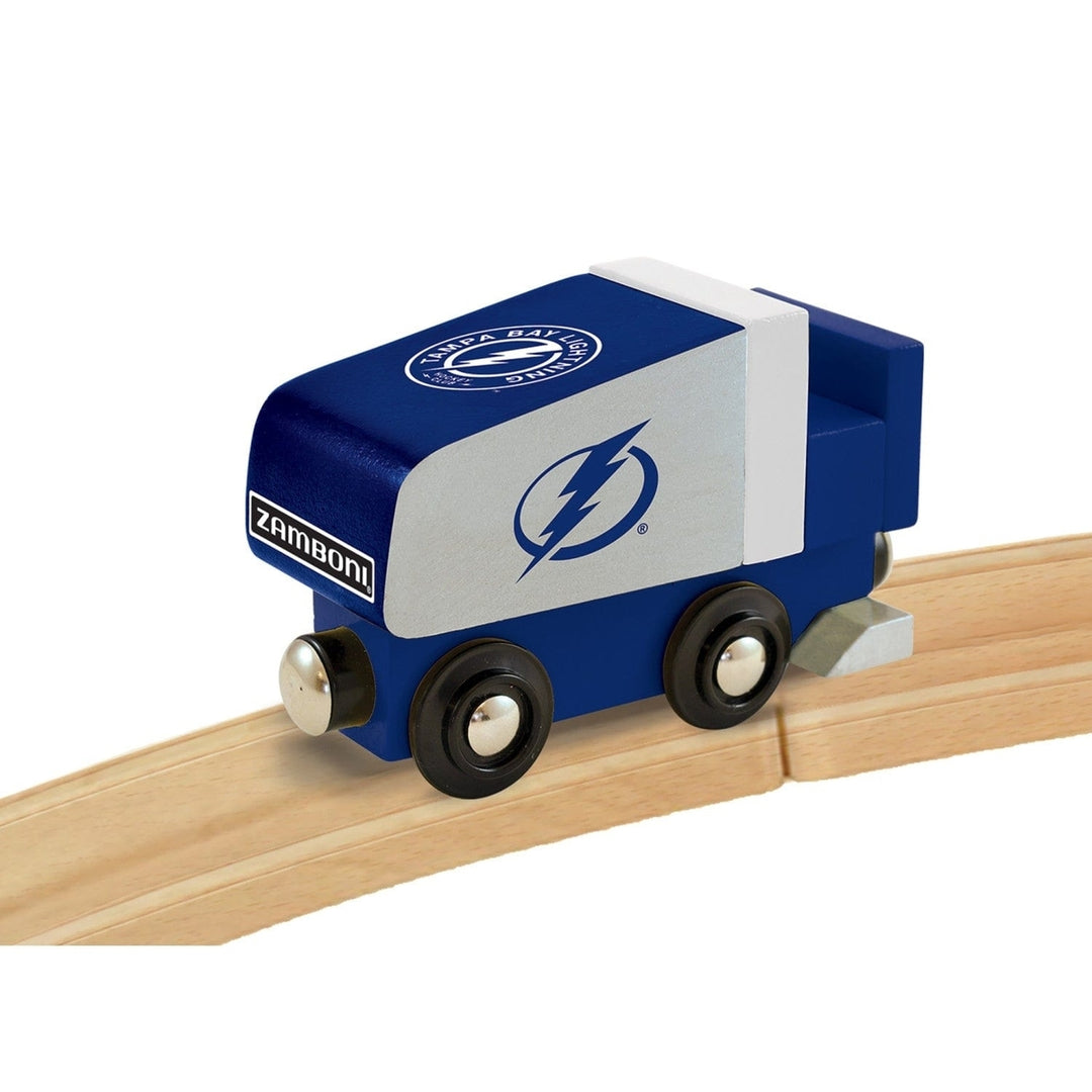 Tampa Bay Lightning Toy Zamboni Train Engine Image 4