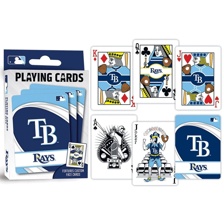 Tampa Bay Rays Playing Cards 54 Card Deck Officially Licensed MLB Team Cards Image 3