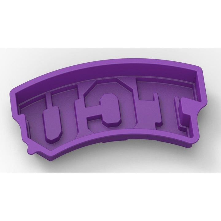 TCU Horned Frogs Cake Pan MasterPieces Non-Stick Silicone NCAA Baking Tray Image 2