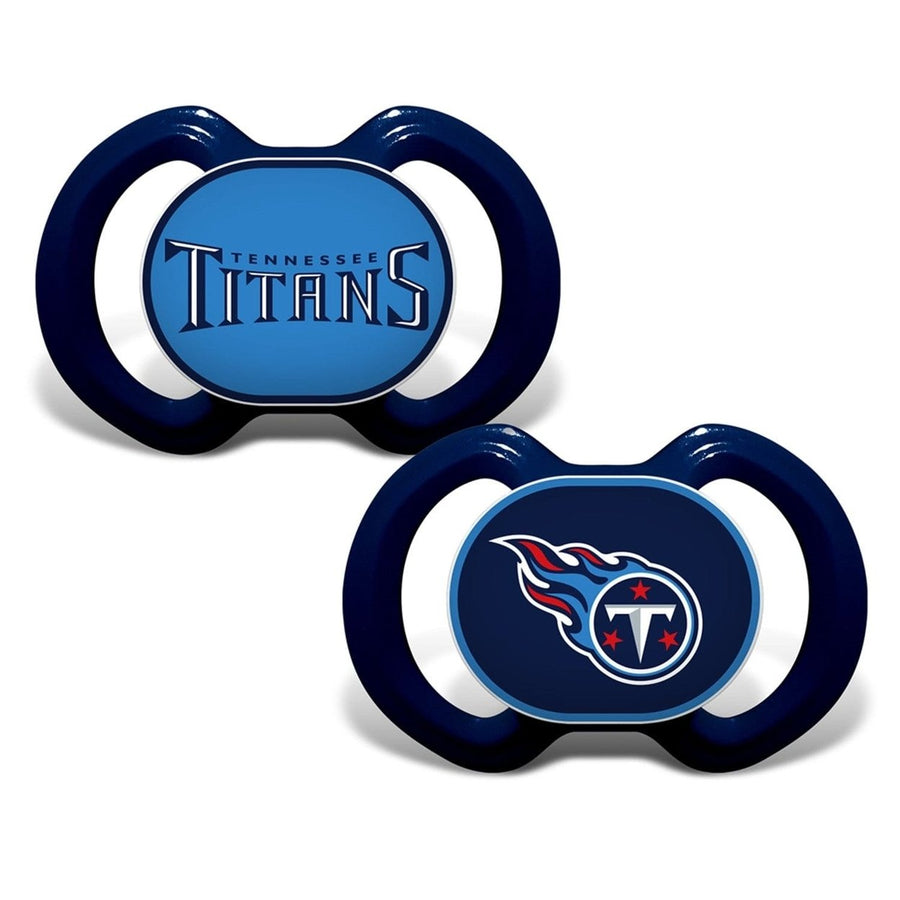 Tennessee Titans Pacifier 2-Pack NFL Baby Soothers BPA-Free 3 Months and Up Image 1