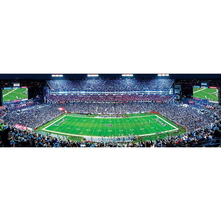 Tennessee Titans 1000 Piece Jigsaw Puzzle Panoramic NFL Stadium 13x39 inches Image 2