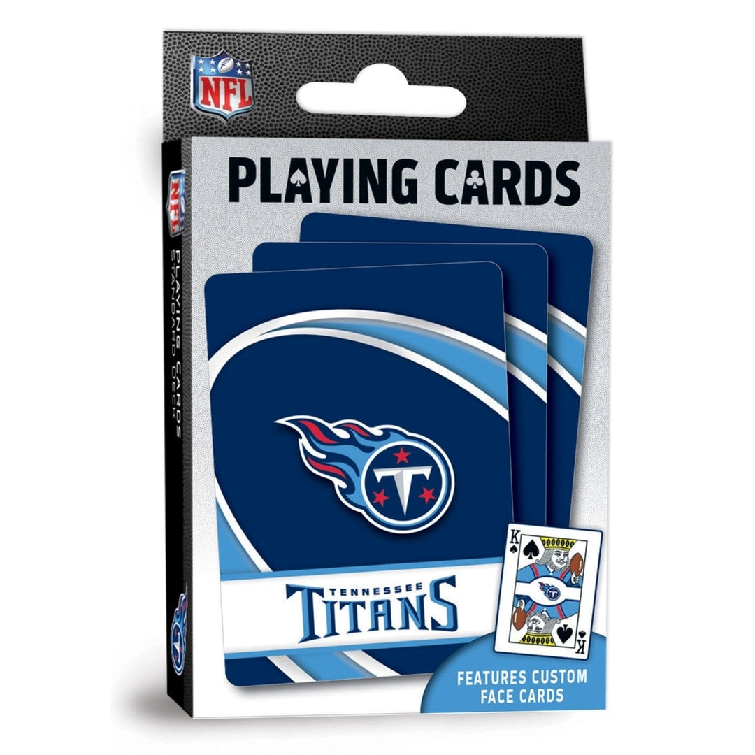 Tennessee Titans Playing Cards 54 Card Deck Official NFL Team Deck Image 1