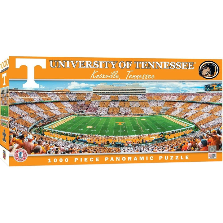 Tennessee Volunteers 1000 Piece Panoramic Jigsaw Puzzle Neyland Stadium Image 1