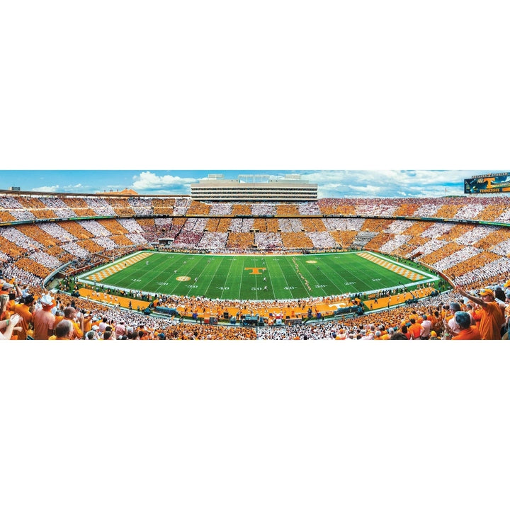 Tennessee Volunteers 1000 Piece Panoramic Jigsaw Puzzle Neyland Stadium Image 2