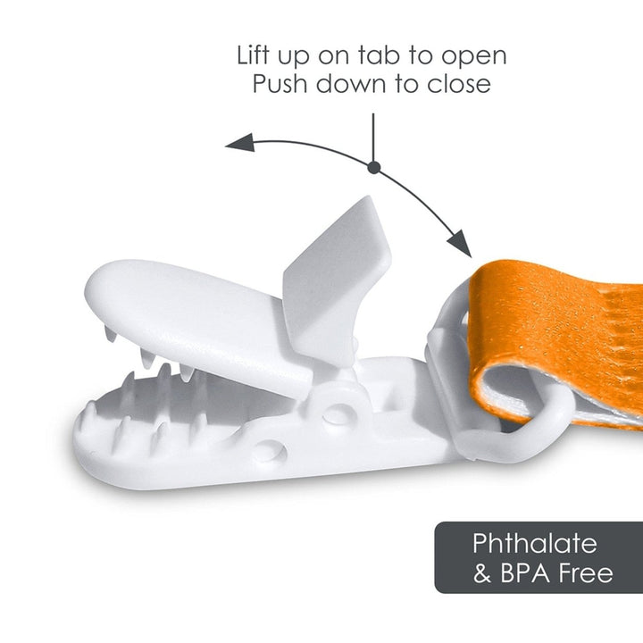 Tennessee Volunteers - Pacifier Clip 2-Pack Image 4