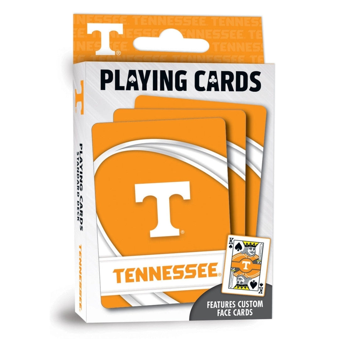 Tennessee Volunteers Playing Cards 54 Card Deck NCAA Team Game Cards Image 1