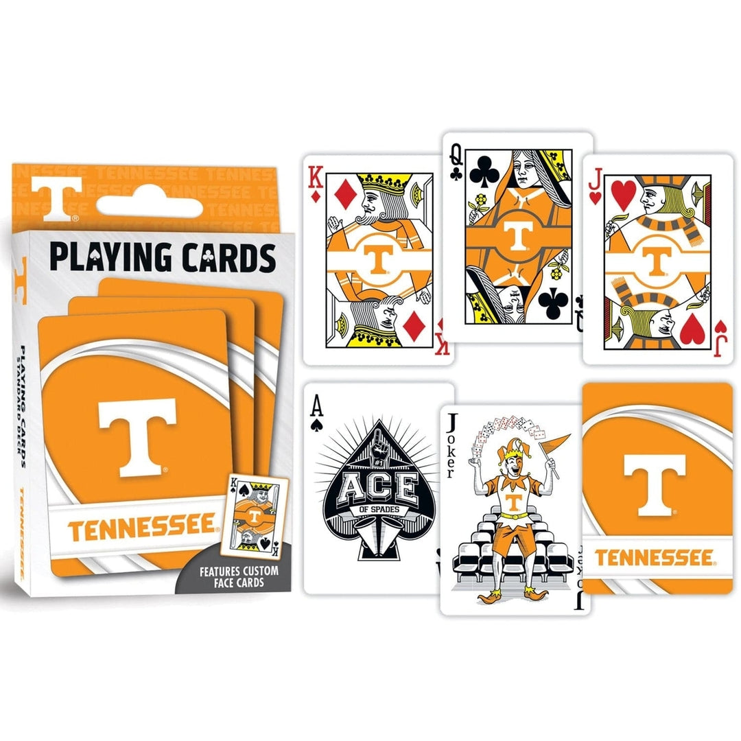 Tennessee Volunteers Playing Cards 54 Card Deck NCAA Team Game Cards Image 3