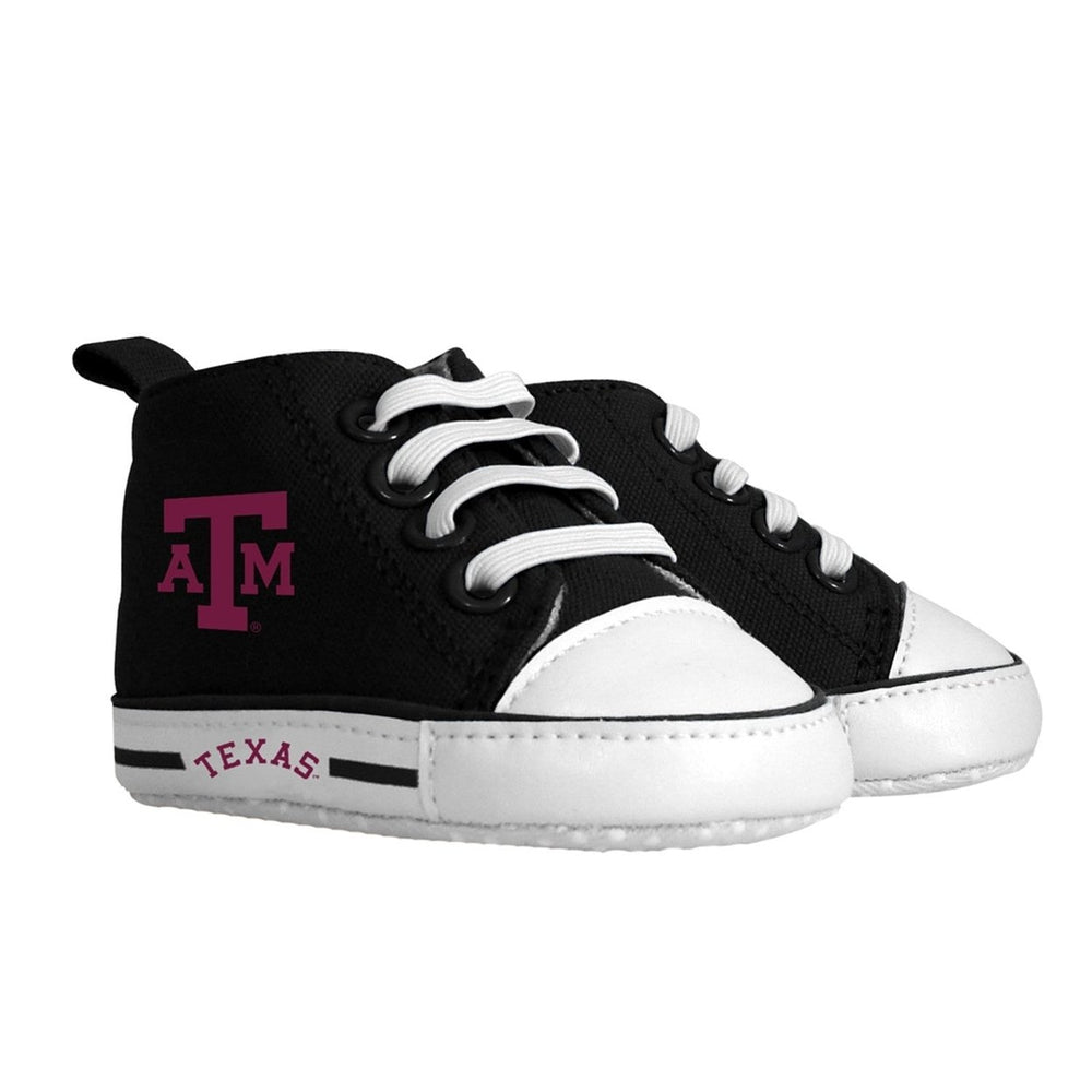 Texas AandM Aggies Baby Gift Set Bib Pre-Walkers Unisex Cotton Slip-On Shoes Image 2