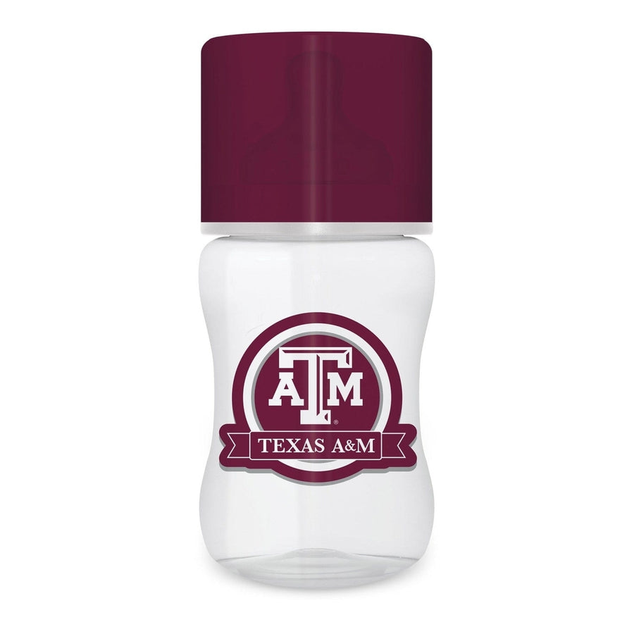 Texas AandM Aggies Baby Bottle 9oz BPA Free Silicone Nipple Infant Fan Gear Image 1