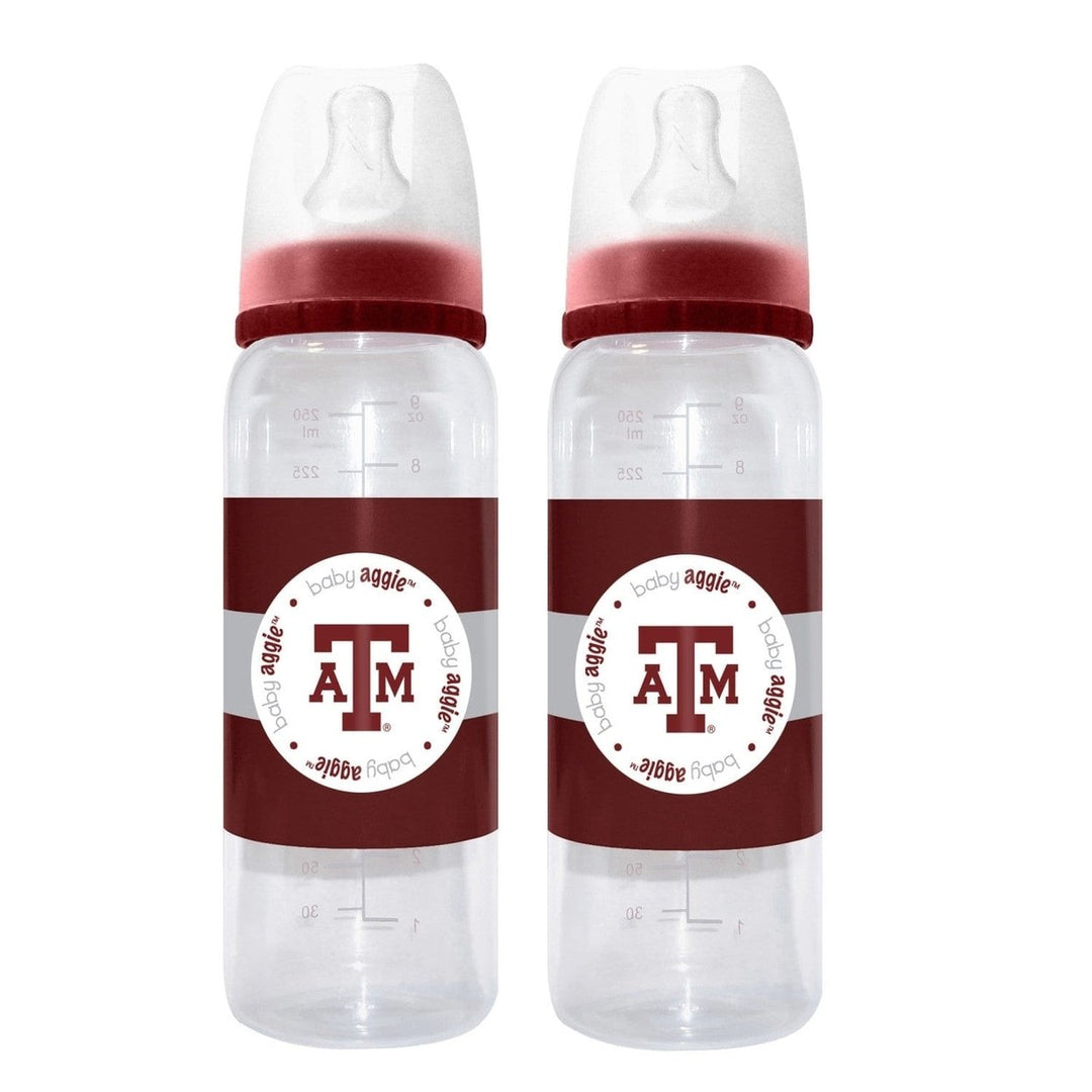 Texas AandM Aggies Baby Bottles 9oz 2-Pack BPA Free Dishwasher Safe Infant Image 1