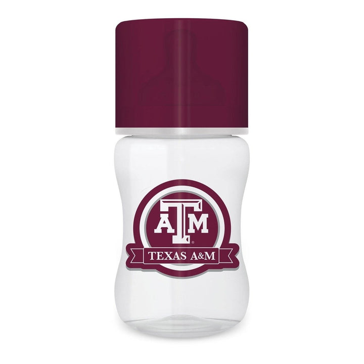 Texas AandM Aggies 3-Piece Baby Gift Set BPA Free Cotton Bib Bottle Pacifier Image 3