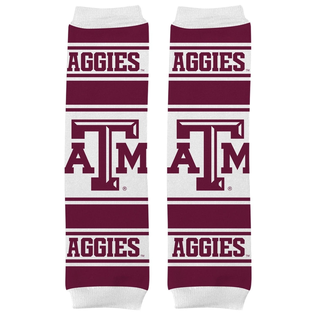 Texas AandM Aggies Baby Leg Warmers Unisex Cotton Blend Infant Toddler 9-35 lbs Image 1