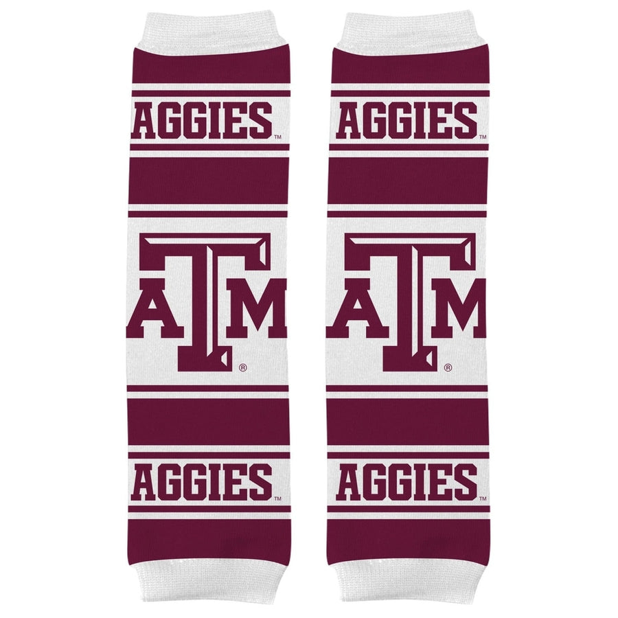 Texas AandM Aggies Baby Leg Warmers Unisex Cotton Blend Infant Toddler 9-35 lbs Image 1