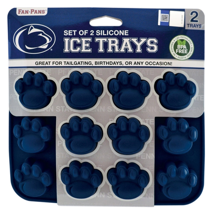 Penn State Nittany Lions Silicone Ice Cube Tray Food-Grade Candy Mold Blue Image 2