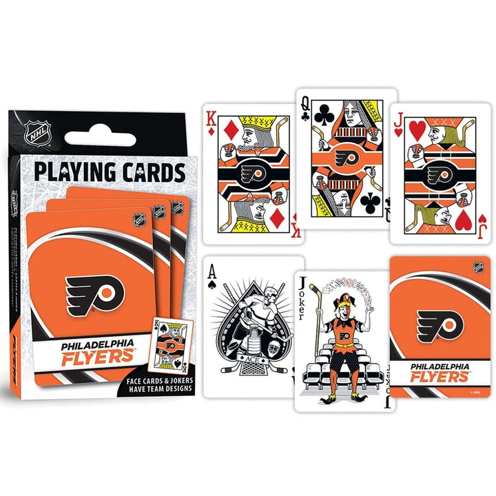 Philadelphia Flyers Playing Cards 54 Card Deck Officially Licensed NHL Cards Image 3