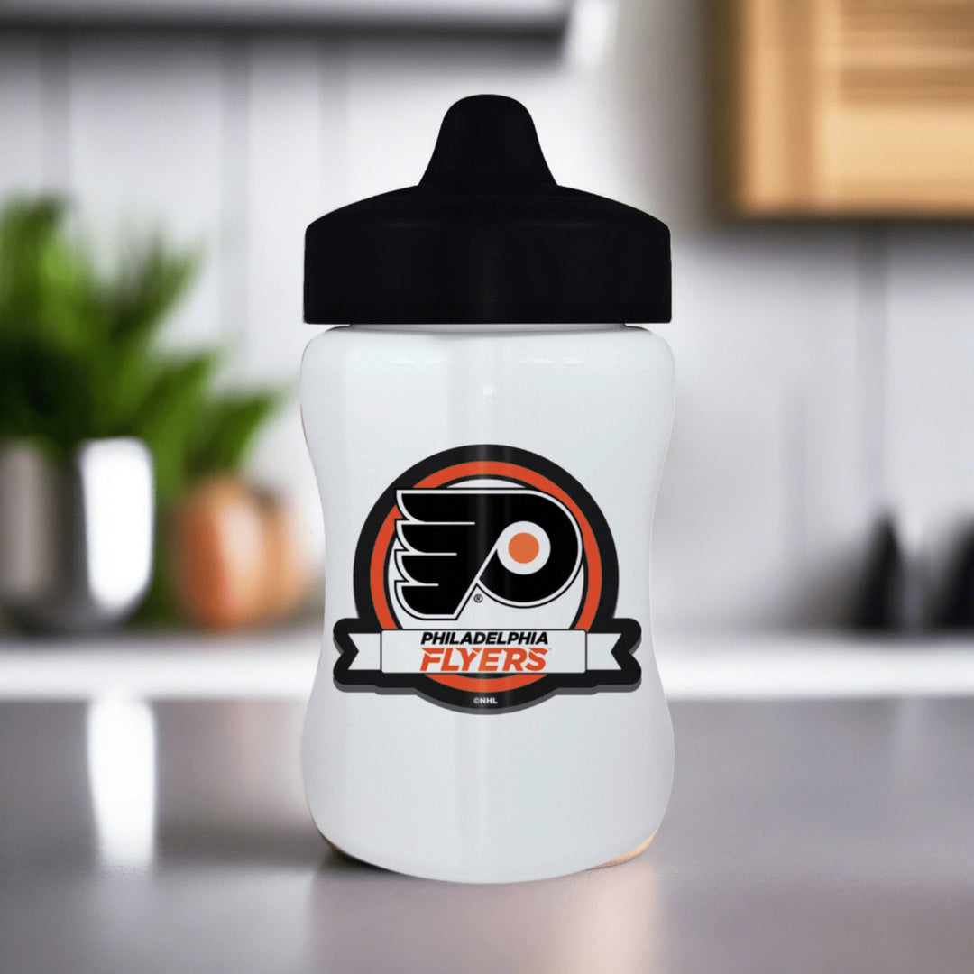 Philadelphia Flyers Sippy Cup BPA Free 9oz Official NHL Baby Fanatic Cup Image 3