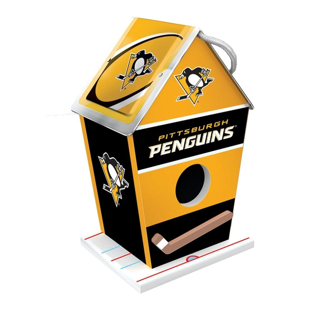 Pittsburgh Penguins Birdhouse Image 1