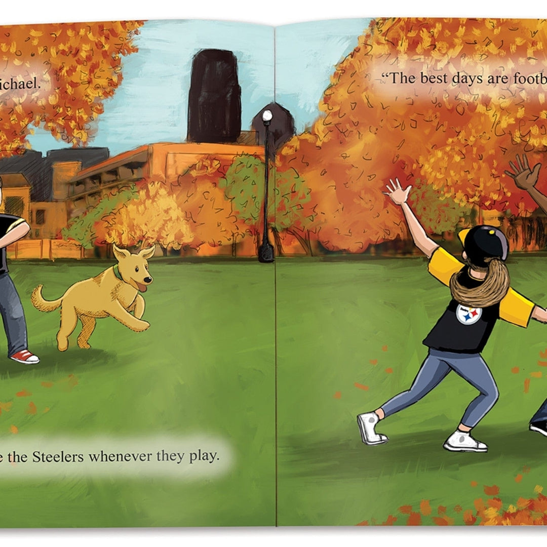 Pittsburgh Steelers - Home Team Childrens Book Image 2