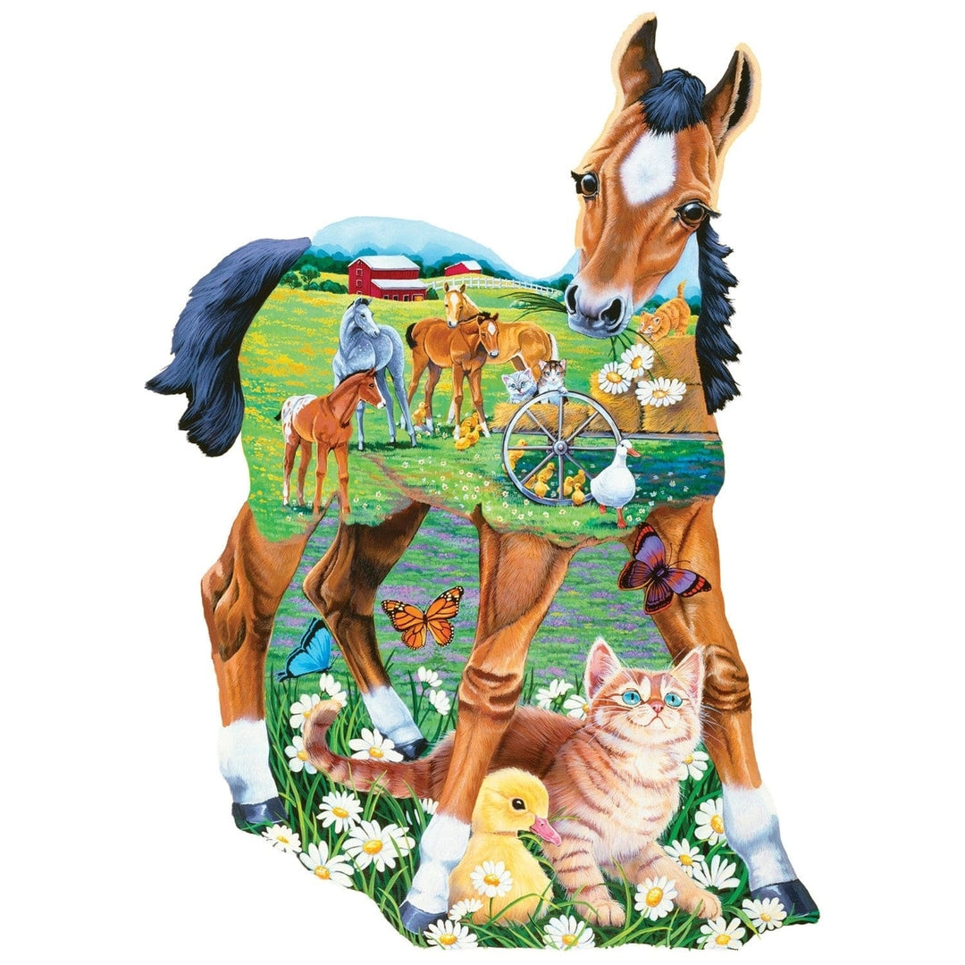 MasterPieces Pony Playtime 100 Piece Kids Jigsaw Puzzle 14x19.5 inches Image 2