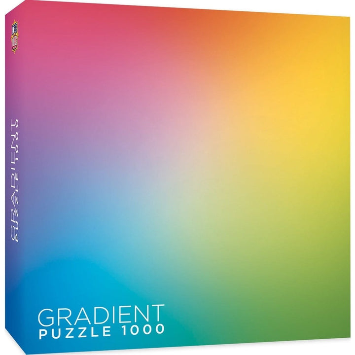 MasterPieces Rainbow Gradient 1000 Piece Jigsaw Puzzle Colorful Challenge Fun Image 1