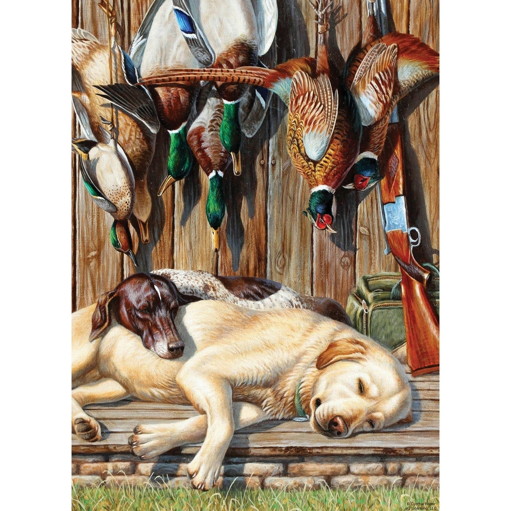 Realtree 1000 Piece Jigsaw Puzzle Hunting Dogs Camo 19.25x26.75 Eco-Friendly Image 2