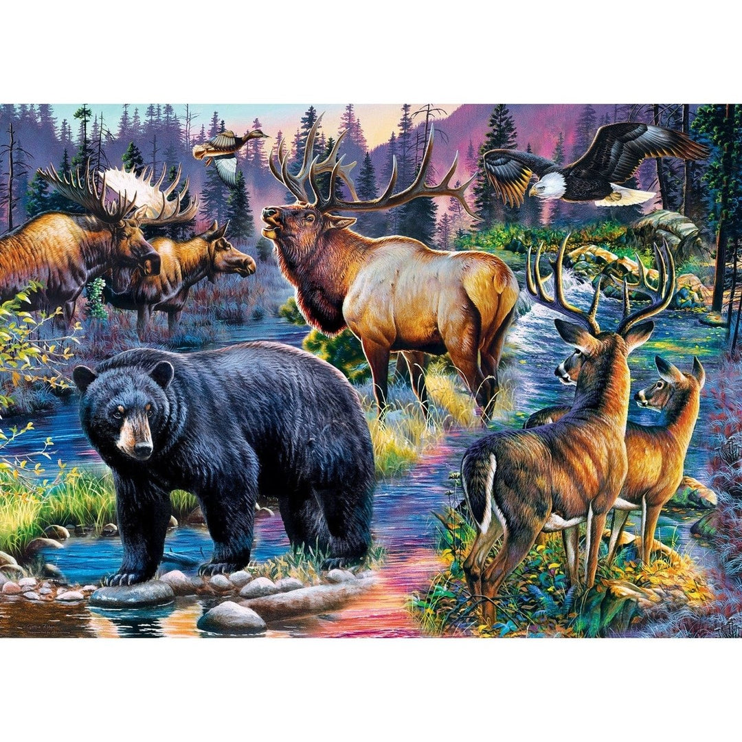 Realtree - Wild Living 1000 Piece Jigsaw Puzzle Image 2