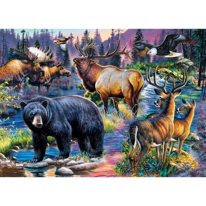 Realtree - Wild Living 1000 Piece Jigsaw Puzzle Image 2