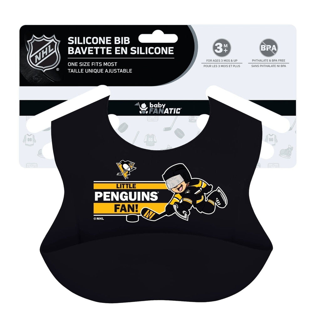 Pittsburgh Penguins - NHL Silicone Bib Image 2