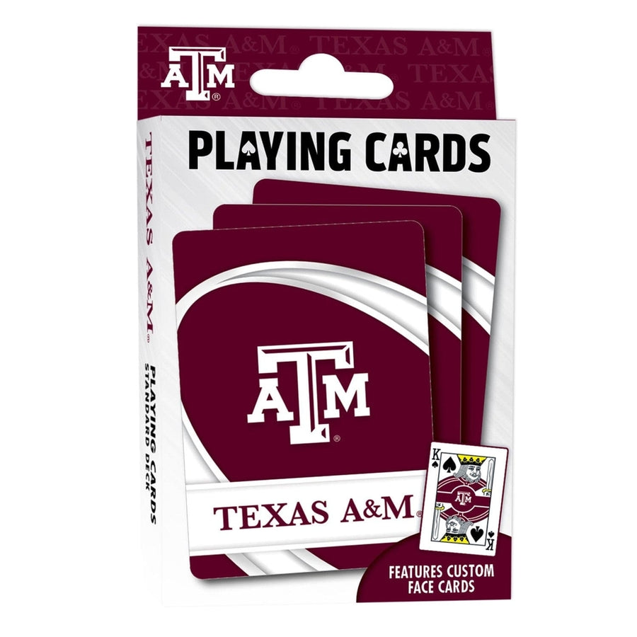 Texas AandM Aggies Playing Cards 54 Card Deck Officially Licensed NCAA Collectible Image 1