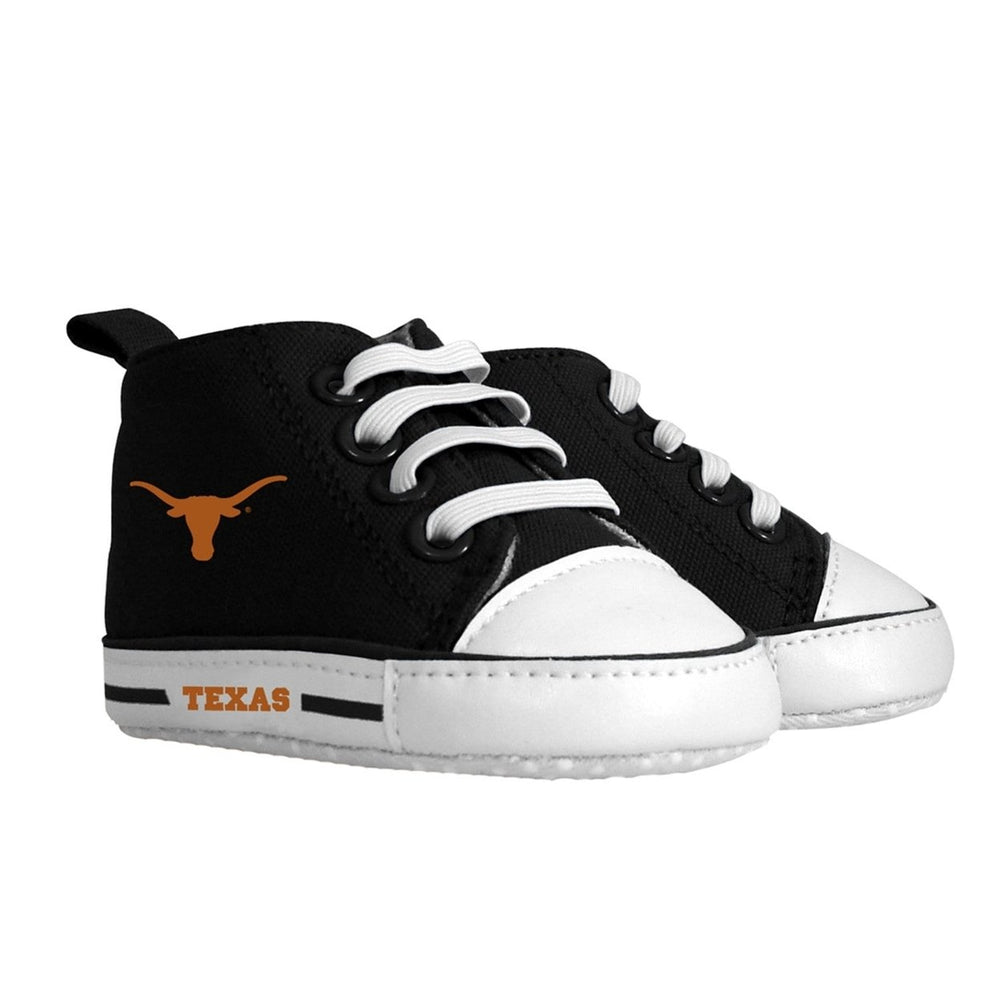 Texas Longhorns Baby Gift Set 2 Piece Bib and Pre-Walker Shoes unisex Cotton Image 2